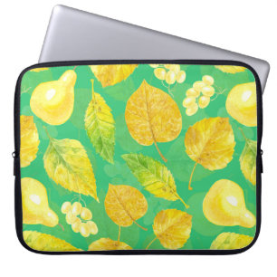 Housse Pour Ordinateur Portable Aquarelle motif d'automne