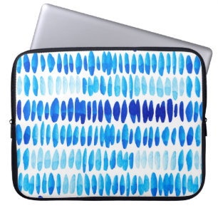 Housse Pour Ordinateur Portable Aquarelle motif transparent avec gouttes de pluie
