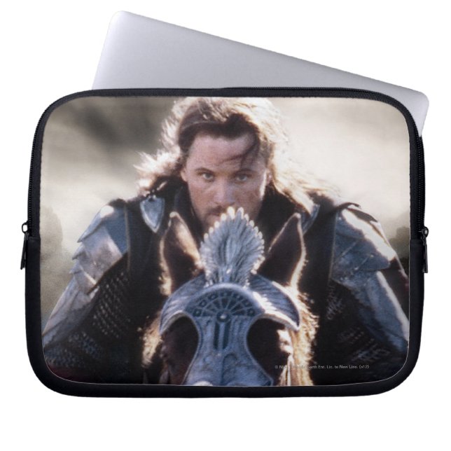 Housse Pour Ordinateur Portable Aragorn équitation (Devant)
