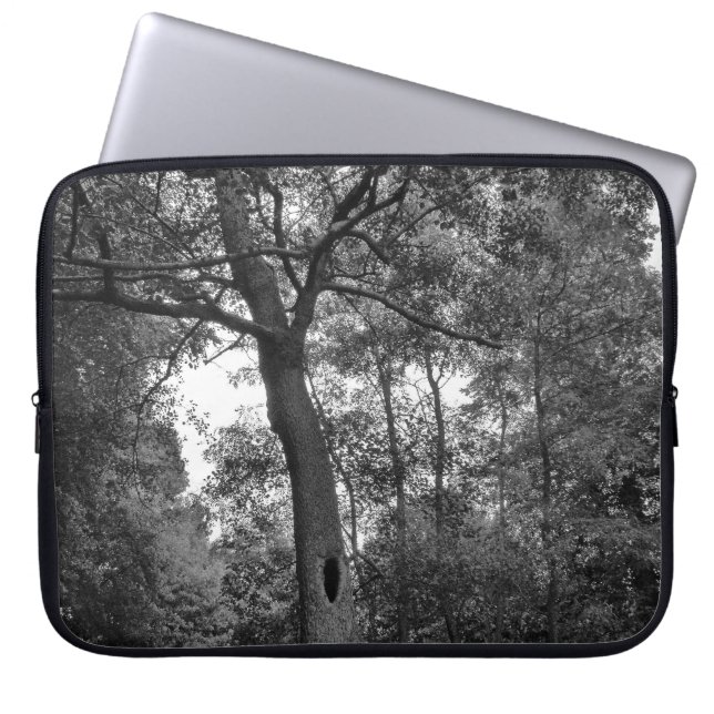 Housse Pour Ordinateur Portable Arbre avec un trou mystérieux (Devant)