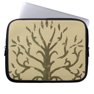 Housse Pour Ordinateur Portable Arbre blanc de Gondor