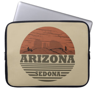 Housse Pour Ordinateur Portable Arizona sedona paysage vintage az retro