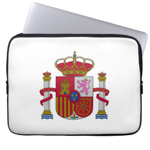 Housse Pour Ordinateur Portable Armoiries de l'Espagne symbole emblème drapeau