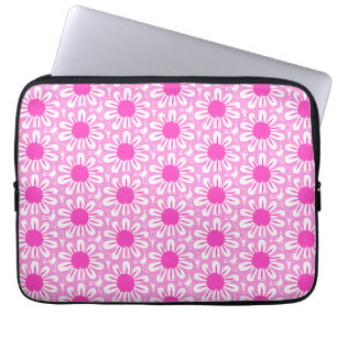 Housse Pour Ordinateur Portable Arrière - plan à motif floral mignon