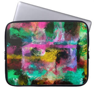 Housse Pour Ordinateur Portable arrière - plan de grunge abstrait de couleur flou 