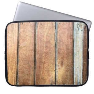 Housse Pour Ordinateur Portable arrière - plan de texture en bois. abstrait, vieil