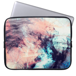 Housse Pour Ordinateur Portable arrière - plan dynamique couleur Abstrait avec écl