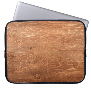 Housse Pour Ordinateur Portable Arrière-plan en bois foncé, texture, table, bac