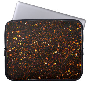 Housse Pour Ordinateur Portable Arrière - plan noir Beautiful Bokeh
