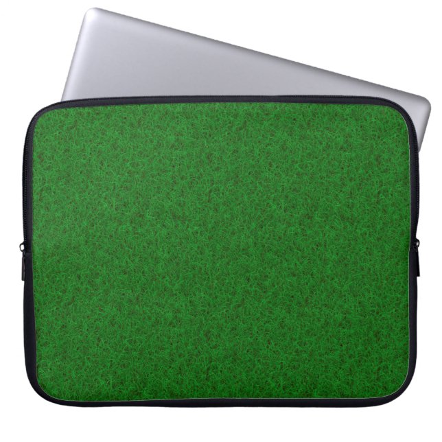 Housse Pour Ordinateur Portable Arrière - plan texture gazon (Devant)