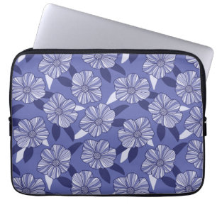 Housse Pour Ordinateur Portable Art Floral Line