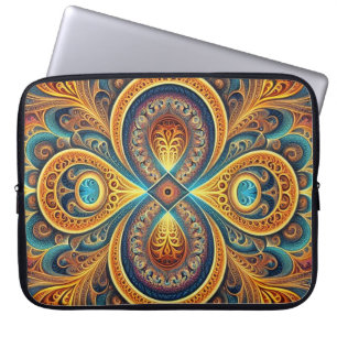 Housse Pour Ordinateur Portable Art fractal vibrant