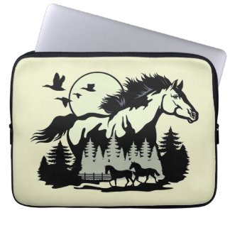 Housse Pour Ordinateur Portable Art Mustang