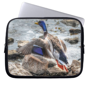 Housse Pour Ordinateur Portable Atterrissage du canard Mallard Drake 10 Photo de l