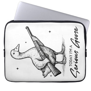 Housse Pour Ordinateur Portable Aujourd'hui, je suis une grande oie amoureuse avec