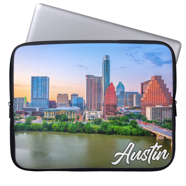 Housse Pour Ordinateur Portable Austin, Texas, États-Unis (Devant)