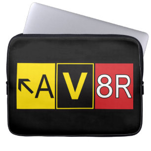 Housse Pour Ordinateur Portable Aviateur - AV8R -