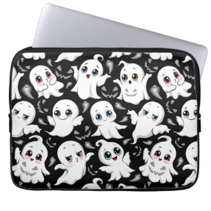 Housse Pour Ordinateur Portable Baby Ghosts Éffrayant mignon Halloween humeur
