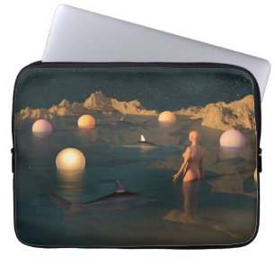 Housse Pour Ordinateur Portable Baignade nocturne