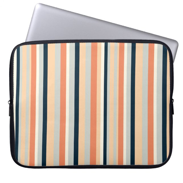 Housse Pour Ordinateur Portable Bande verticale colorée (Devant)