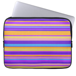 Housse Pour Ordinateur Portable Bandes vibrantes