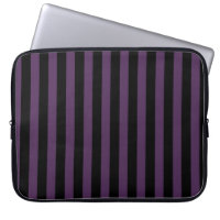 Bandes violettes foncées et noires