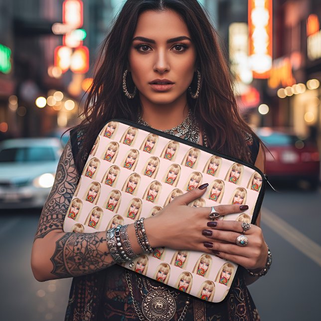 Housse Pour Ordinateur Portable Barb Laptop Sleeve (Créateur téléchargé)