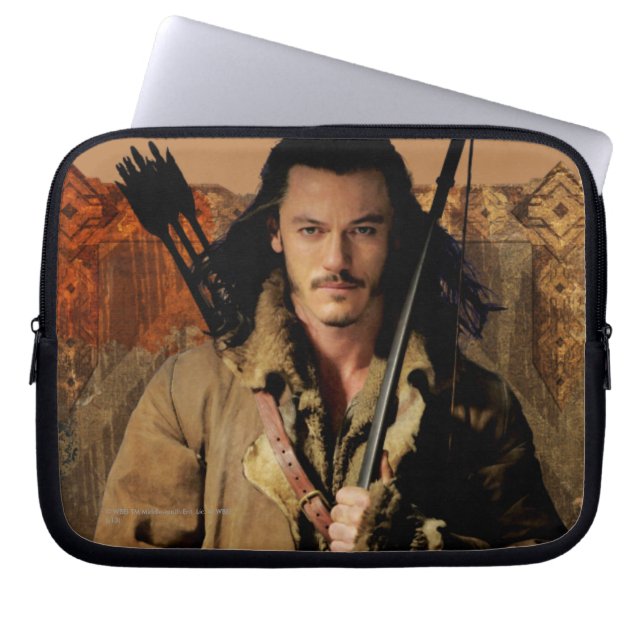 Housse Pour Ordinateur Portable BARD THE BOWMAN™ Graphisme encadré (Devant)