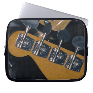 Housse Pour Ordinateur Portable bass guitare tuning pegs