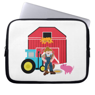 Housse Pour Ordinateur Portable Basse cour
