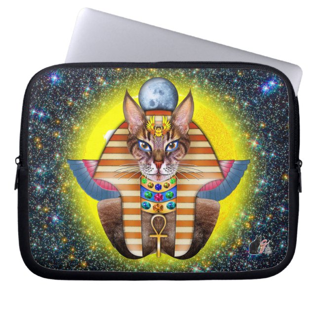Housse Pour Ordinateur Portable Bastet (Devant)