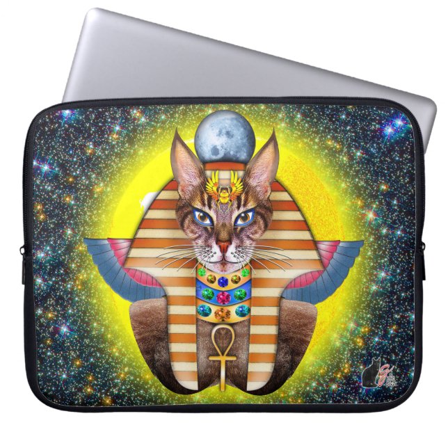 Housse Pour Ordinateur Portable Bastet (Devant)