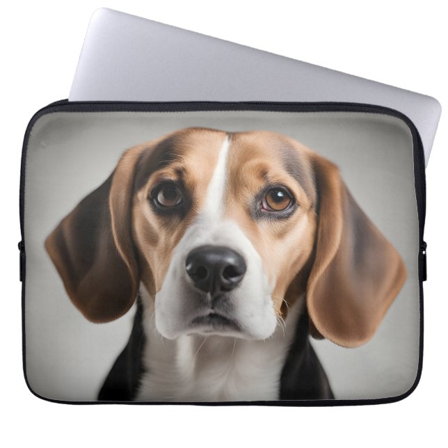 Housse Pour Ordinateur Portable Beagle (Devant)