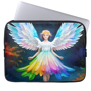 Housse Pour Ordinateur Portable Beau ange avec ailes