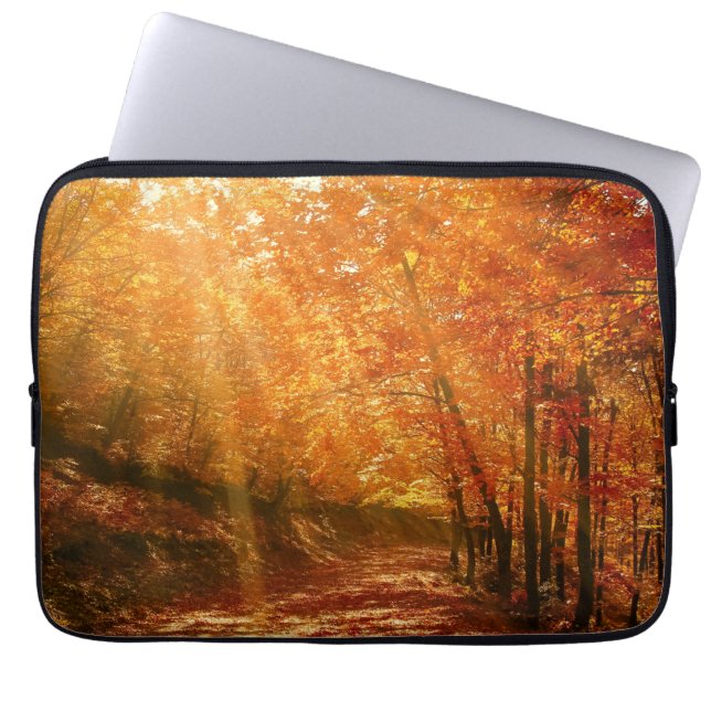 Housse Pour Ordinateur Portable Beau automne (Devant)