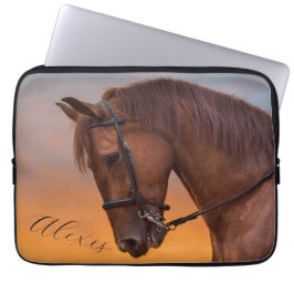 Housse Pour Ordinateur Portable Beau cheval Brown Thoroughbred
