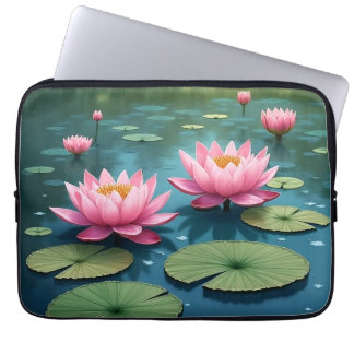 Housse Pour Ordinateur Portable Beau Siam Lotus Laptop Sleeve 13 pouces