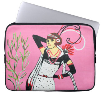 Housse Pour Ordinateur Portable Belle Dame