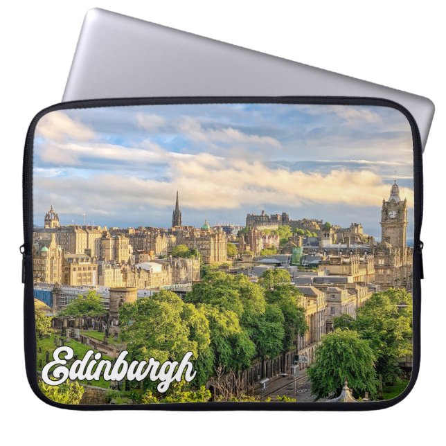 Housse Pour Ordinateur Portable Belle Edimbourg, Ecosse, Royaume-Uni (Devant)