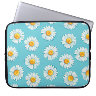 Housse Pour Ordinateur Portable Belle marguerite fleurs sans couture motif