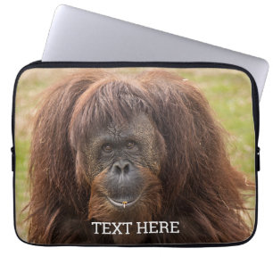 Housse Pour Ordinateur Portable Belle photographie de Borneo Orangutan
