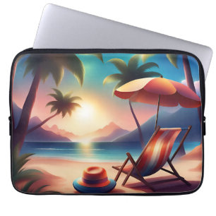 Housse Pour Ordinateur Portable belle plage
