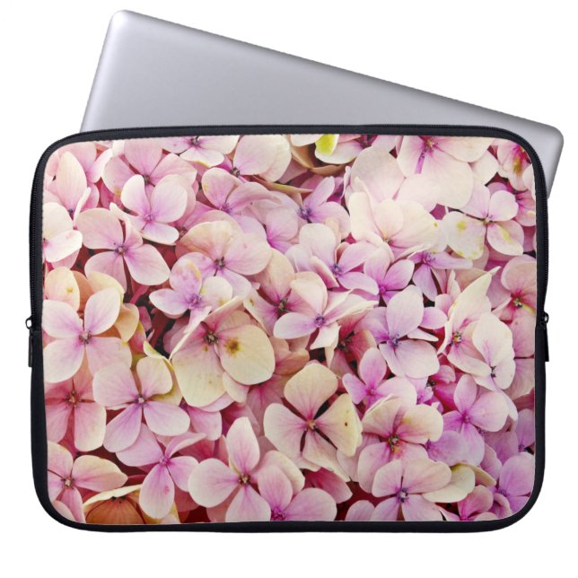Housse Pour Ordinateur Portable Belles fleurs d'Hydrangée (Devant)