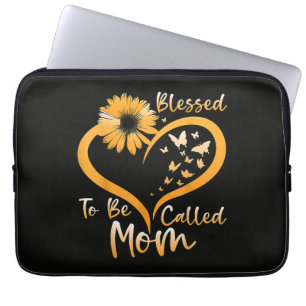 Housse Pour Ordinateur Portable Bénie d'être appelée maman