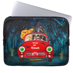 Housse Pour Ordinateur Portable Bernese Mountain Dog Conduisant une Voiture Effray