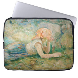 Housse Pour Ordinateur Portable Berthe Morisot - Berger au repos