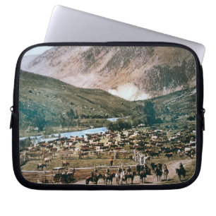 Housse Pour Ordinateur Portable Bétail, le Colorado, 1899 (photo)