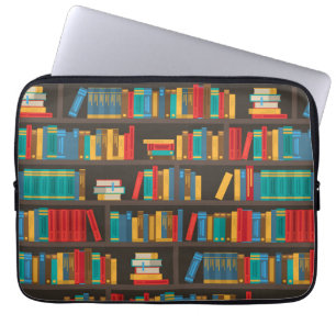 Housse Pour Ordinateur Portable Bibliothèque de lecture d'amour