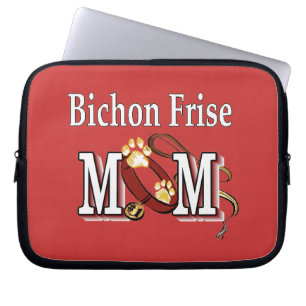 Housse Pour Ordinateur Portable Bichon Frise Dog MOM