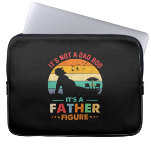 Housse Pour Ordinateur Portable Bière Ce n'est pas un papa Bod C'est un père Figur